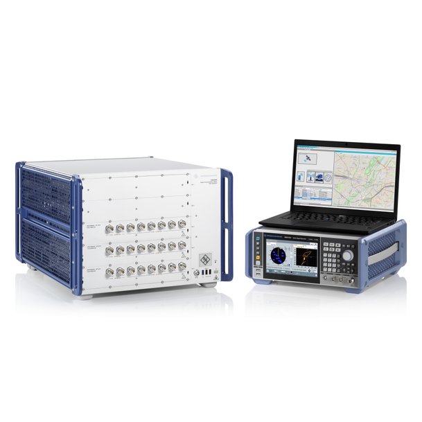 ETS-Lindgren整合R&S CMX500和R&S SMBV100B进行5G A-GNSS天线性能测试